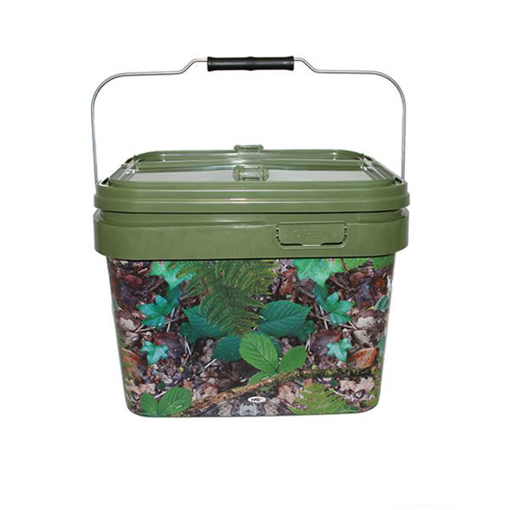 Picture of Kbelík NGT Medium Camo Bucket Square Deluxe 10L