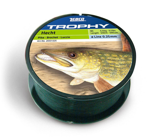 Zebco Trophy Štika, 0.28mm 5.9kg 500m
