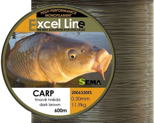 Obrázek Sema Excel Line Carp 600m, 0.33mm 13.1kg