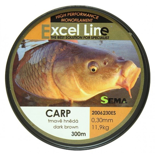Obrázek z Sema Excel Line Carp 300m, 0.25mm 8.40kg