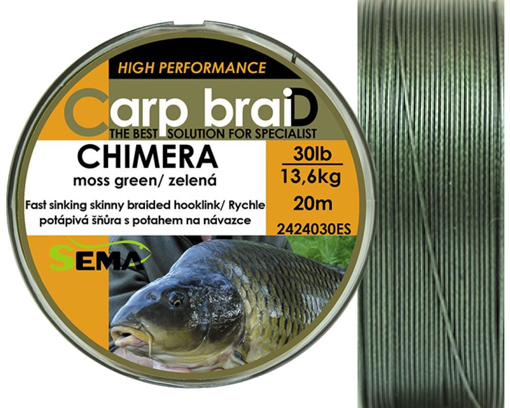 Picture of Sema Carp braiD Chimera 20m, 30lbs/13.6kg