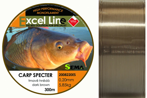 Bild von Sema Excel Line Carp Specter 300m, 0.28mm 9.85kg