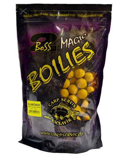 Obrázek Boilies Boss2 Magic 200g 16mm Slunečnice