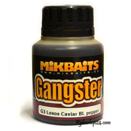 Obrázek Mikbaits Gangster Dip 125ml,G3 Losos&Caviar&Pepper
