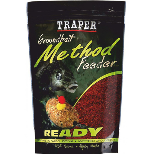 Obrázek z Traper Method Feeder Ready 750g, Red Halibut