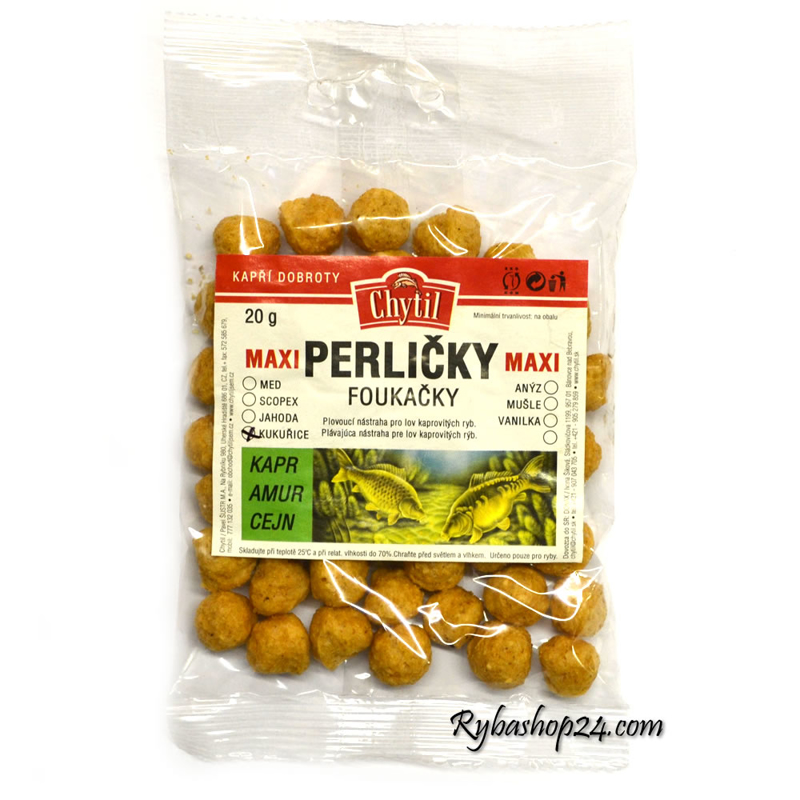 Perličky foukačky MAXI 20g, Kukuřice