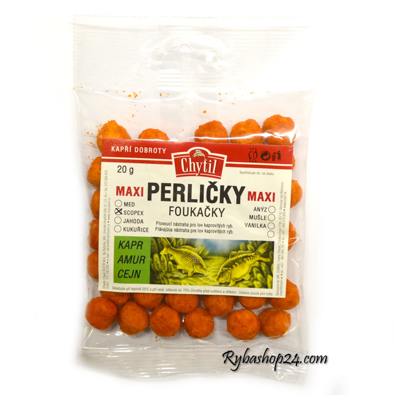 Perličky foukačky MAXI 20g, Scopex