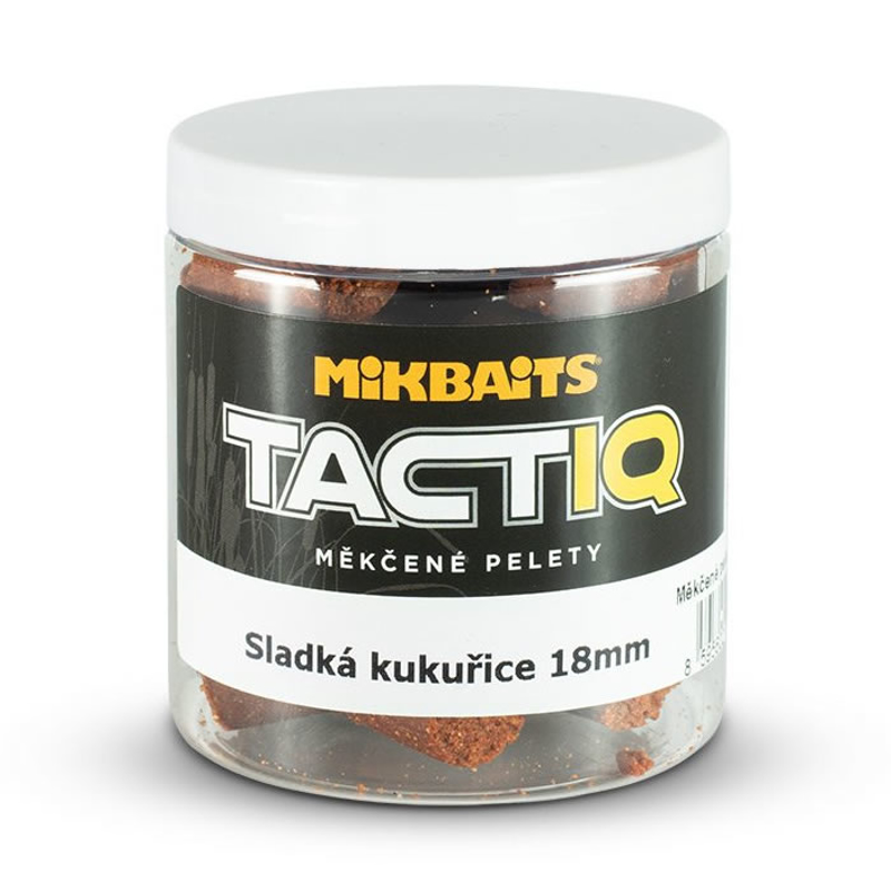 TactiQ měkčené pelety 18mm, Sladká kukuřice