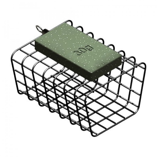 Obrázek Feederové krmítko hranaté Suretti 40x25x45mm, 60g