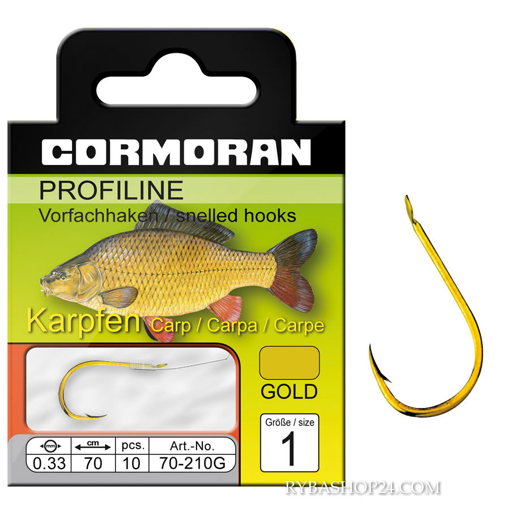 Obrázek Háček na kapry 210G navázaný, vel.2 0,30mm