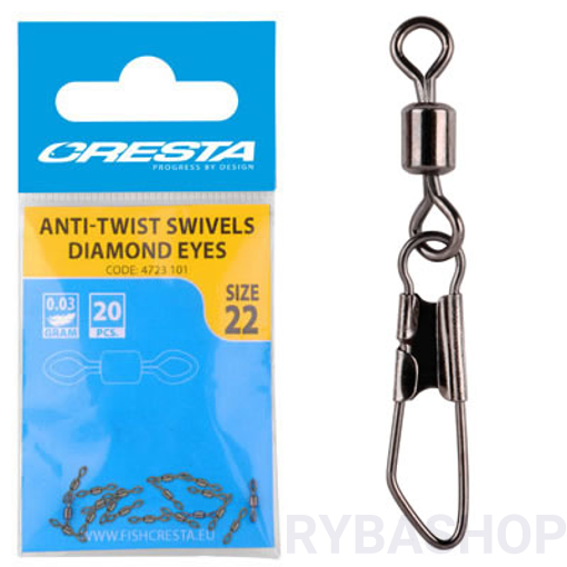 Obrázek CRESTA Feeder Swivel Strong, #12