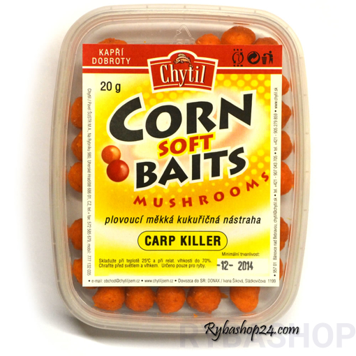Picture of Corn Soft Baits mushrooms 20g, Carp Killer