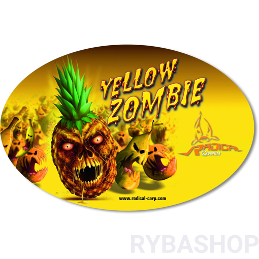 Bild von Samolepka Radical Sticker Yellow Zombie