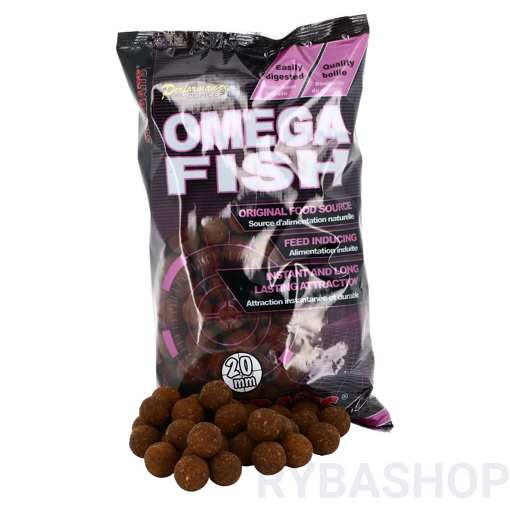 Obrázek StarBaits Concept Boilies Omega Fish 1kg 20mm