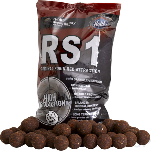 Obrázek StarBaits Concept Boilies RS1 1kg 24mm
