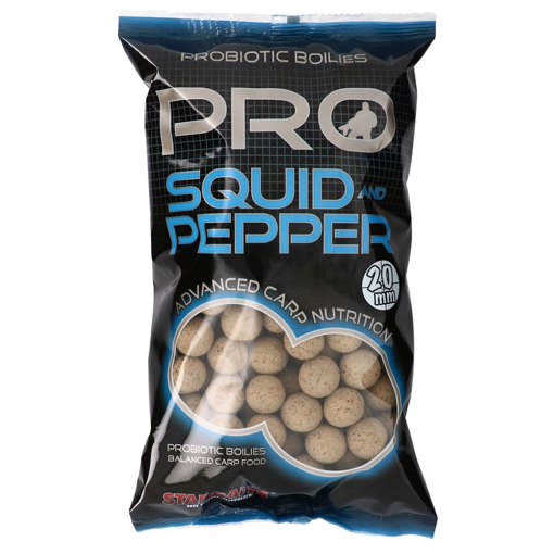 Picture of StarBaits Probiotic Squid & Pepper Boilie 1kg 20mm