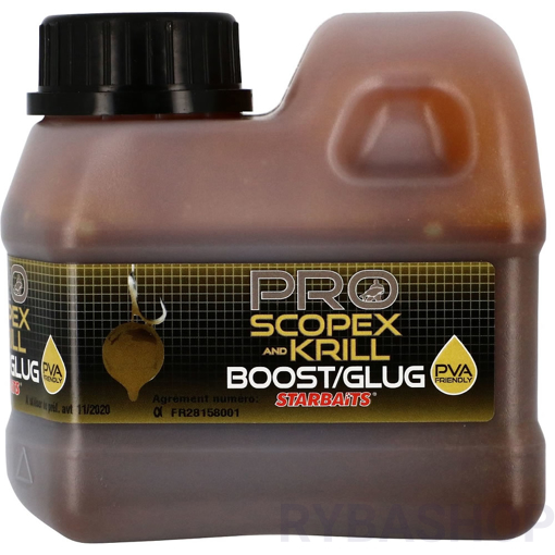 Obrázek StarBaits Probiotic Scopex & Krill Booster 500ml