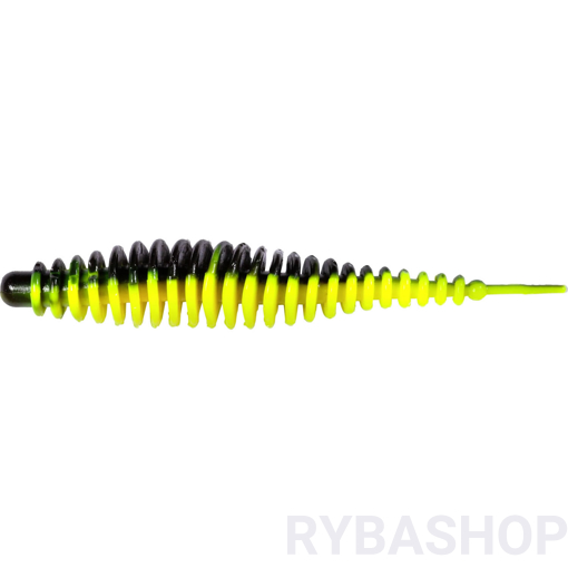 Image sur T-Worm I-Tail Česnek 6.5cm, neonová žlutá/černá