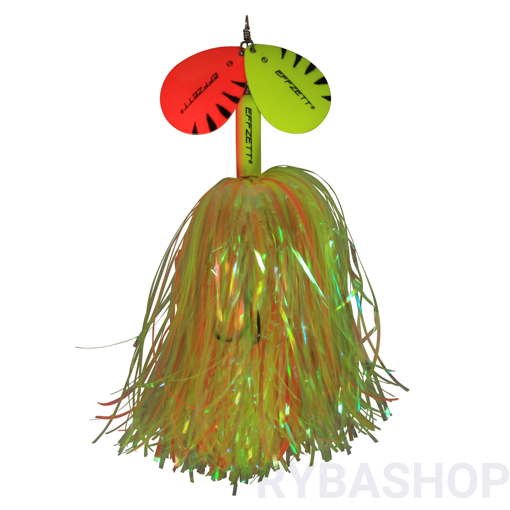 Picture of EFFZETT Pike Rattlin' Spinner, Fluo Žlutá/Oranžová