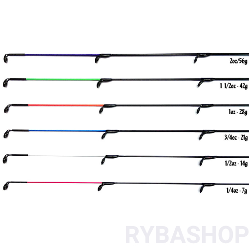 Obrázek Feederová špička Emotion Carbon, 3,47mm 3/4oz-21g