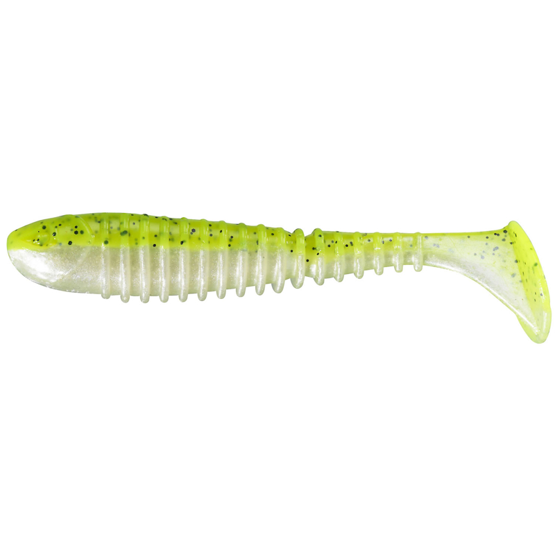 Berkley Flex Rib Shad 6.5cm, Chartreuse