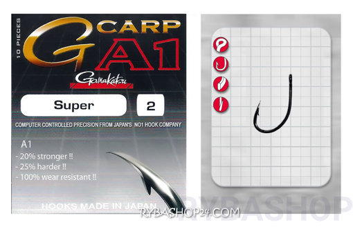 Gamakatsu A1 G-Carp Super Hook