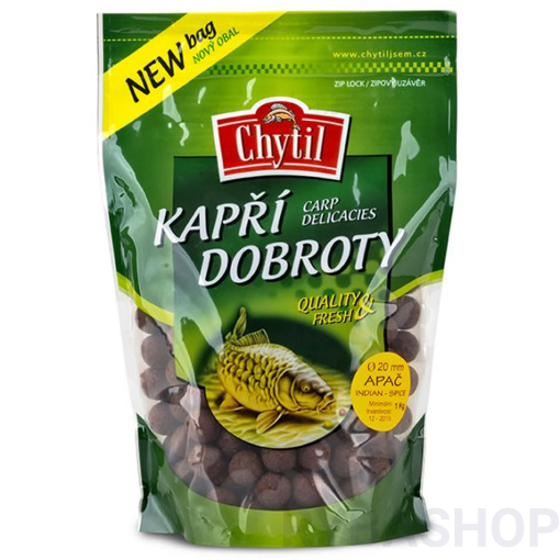 Apač Indian Spice Boilie 1kg 24mm