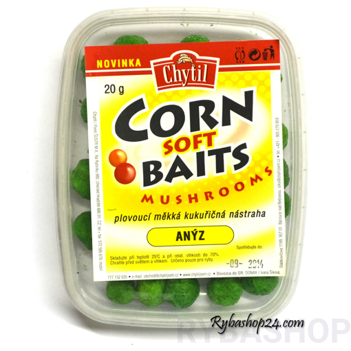 Picture of Corn Soft Baits mushrooms 20g, Amur