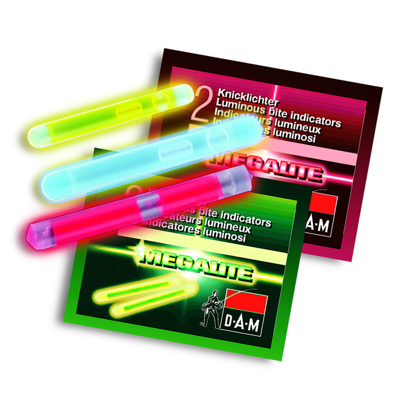 Chemické světlo DAM Megalite žluté 4.5x39mm 2ks