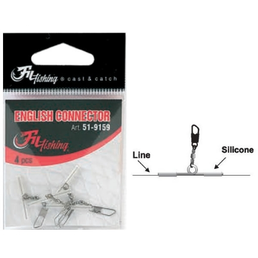 Obrázek Konektor na anglický splávek 9159 4ks