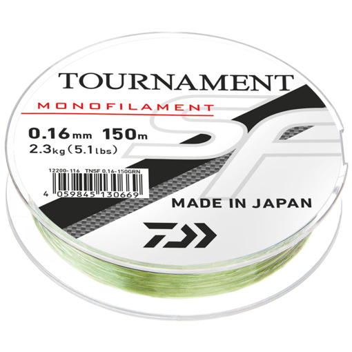 Daiwa Tournament SF Green 150m 0.30mm 7.9kg