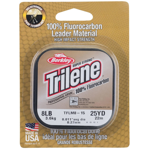 Berkley Trilene 100% Fluorocarbon Leader 25m