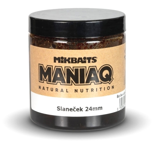 Obrázek Mikbaits ManiaQ Boilie v dipu Slaneček 16mm 250ml