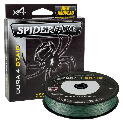 Obrázek SpiderWire Dura 4 Moss Green 300m 0.14mm 11.8kg
