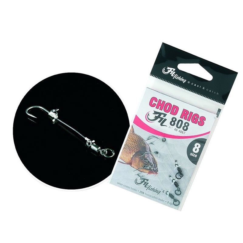 FilFishing Chod Rigs FIL808 #8 (3ks)