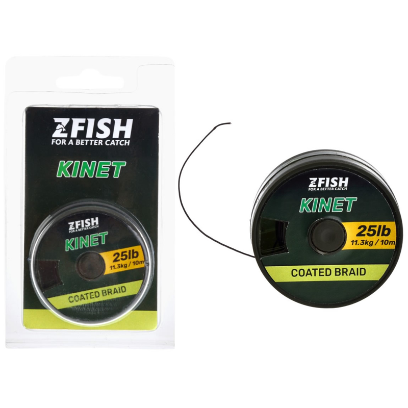 Šňůrka Zfish Kinet Coated Braid 10m 20lb
