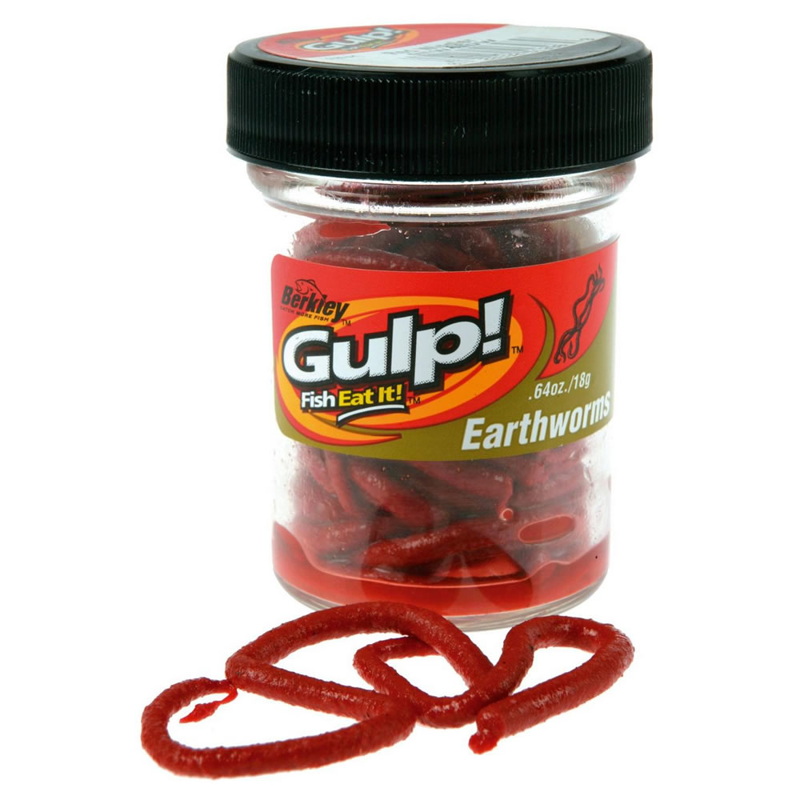 Berkley Gulp! Earthworm Red 10cm