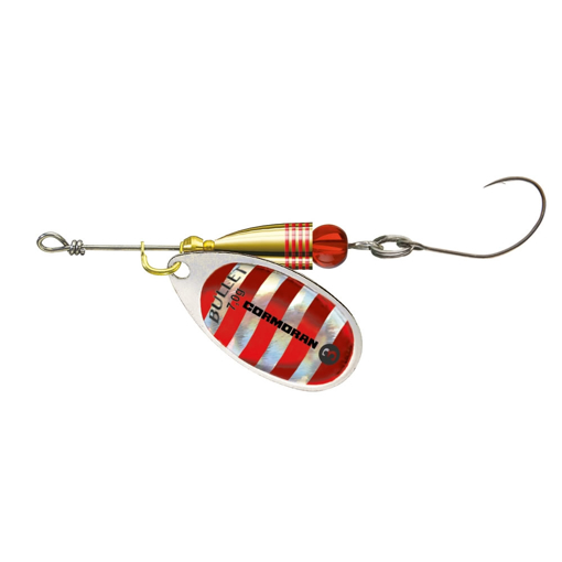 Picture of Cormoran Bullet SH #1 3g silver/red stripes
