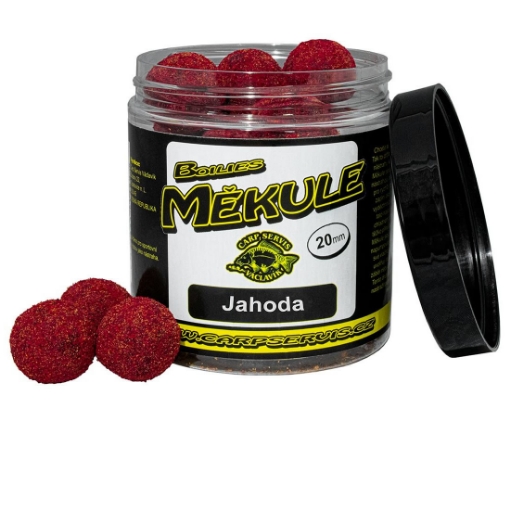 Obrázek Boilies Měkule 140g 16mm Jahoda