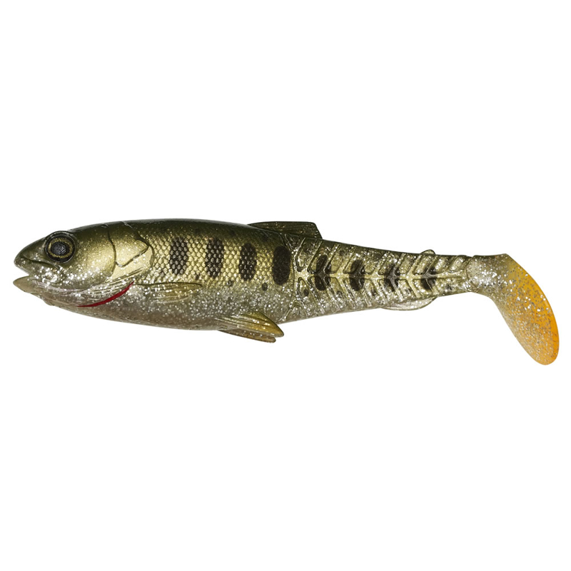 SG Craft Cannibal Paddletail 8.5cm Olive Silver Smolt