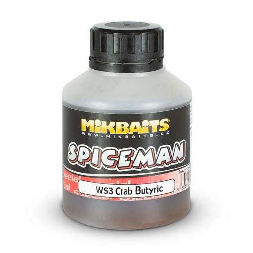 Obrázek Mikbaits Spiceman Booster 250ml WS3 Crab Butyric