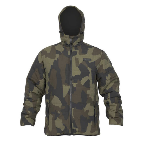 Avid Carp Ripstop Camo Thermal Jacket #XL