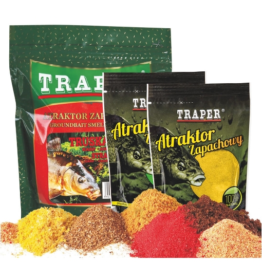 Obrázek Traper Sypký Posilovač Halibut 250g