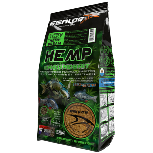 Obrazek Genlog Hemp Groundbait 1kg Hemp Nirvana