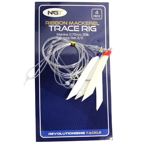 Obrázek Mořský návazec NGT Ribbon Mackerel Trace Rig 4