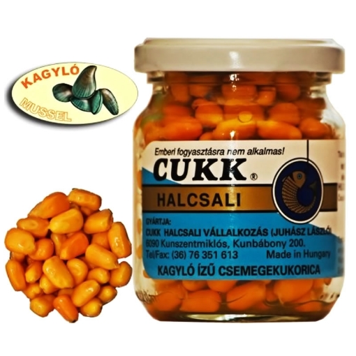 Cukk kukuřice nakládaná bez nálevu Mušle