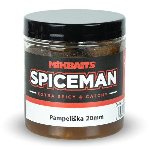 Picture of Spiceman boilie v dipu 250ml - Pampeliška 20mm