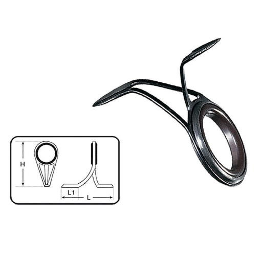 Obrázek Vázací očko Ceramic Double Leg E #8