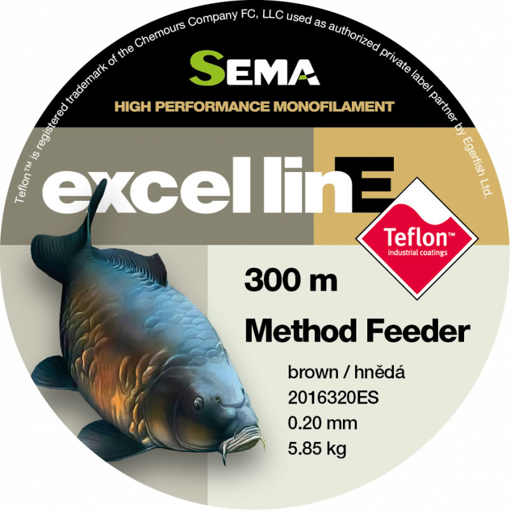 Sema Method Feeder Teflon 300m 0.16mm 3.85kg