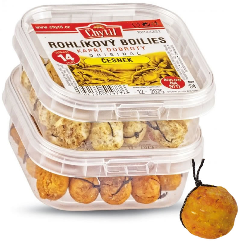 Rohlíkový boilies Chytil 14mm 32g Med
